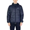Ea7 Emporio Armani Hooded Ultra-light Down Jacket
