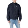 Ea7 Blue Polyamide Jackets & Coat In Blue