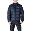 Ea7 Blue Polyamide Jackets & Coat In Blue