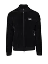 Ea7 Bomber Jacket - Black In Blue
