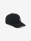 Ea7 Boys Logo Cap In Black