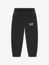Ea7 Kids' Boys Logo Joggers In Black