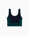 Ea7 Brassière Dynamic Athlete Sans Coutures En Tissu Technique Vigor7