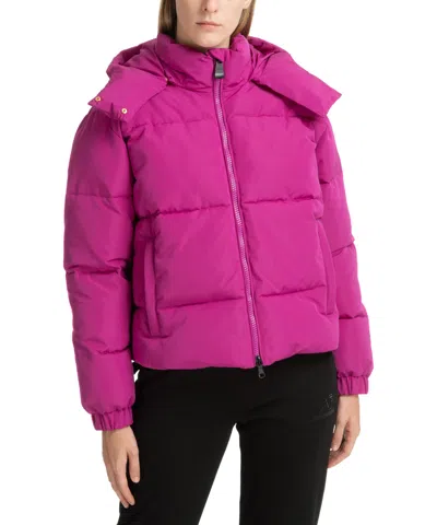Ea7 Calidum 7 Down Jacket In Violet