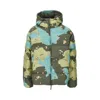 Ea7 Camouflage Ripstop Padded Jacket In Multi