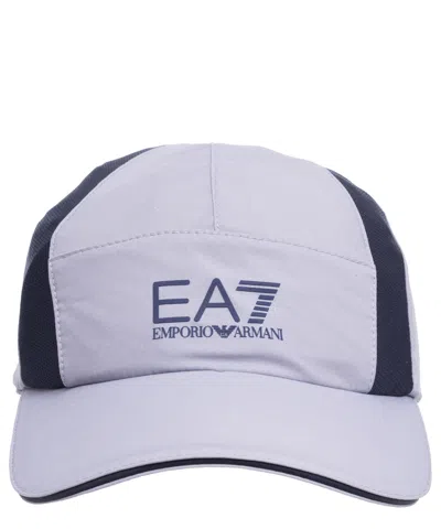 Ea7 Cap In Grey