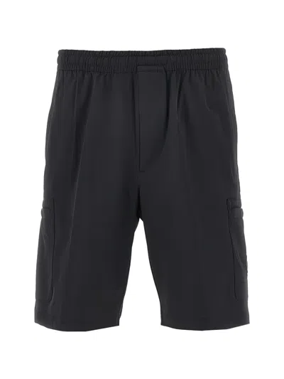 Ea7 Cargo Bermuda Shorts In Black