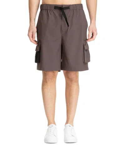 Ea7 Cargo Shorts In Brown