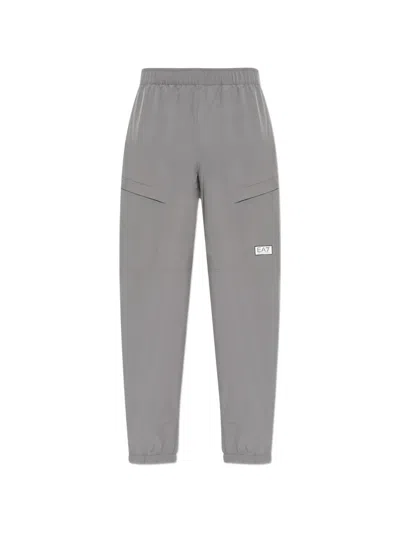 Ea7 Cargo Trousers In Gray