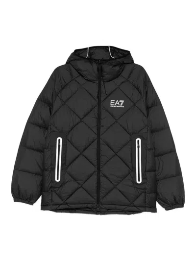 Ea7 Casual Jacket In Black