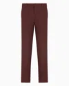 Ea7 Casual Trousers In Brown