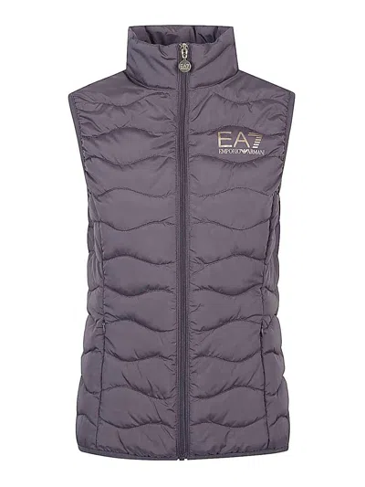 EA7 LOGO DOWN VEST