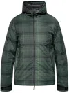 EA7 CHECKED PADDED JACKET