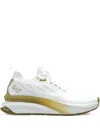Ea7 Chunky Sole Running Sneakers In White