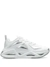 Ea7 Emporio Armani Logo Accent Sneakers In White