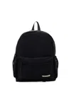 Ea7 City Logo-patch Backpack In Pattern