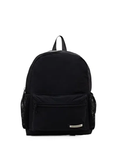 Ea7 City Logo-patch Backpack In Pattern