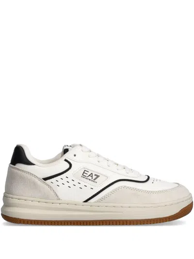 Ea7 Classic Sneakers In White