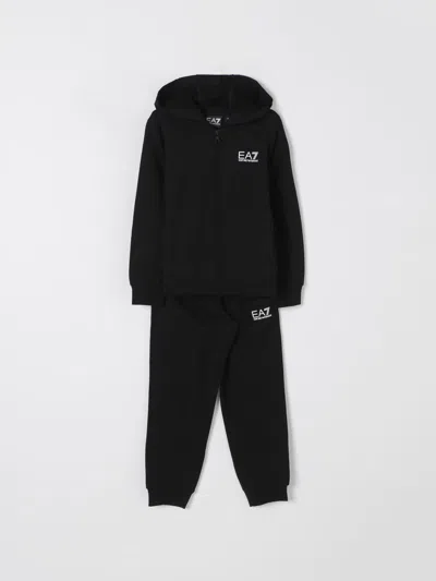 Ea7 Clothing Set  Kids Color Black