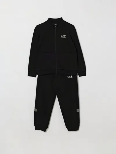 Ea7 Tracksuit Kids Color Black