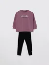 Ea7 Co-ord  Kids Color Pink In Pink