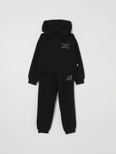 Ea7 Co-ords  Kids Color Black