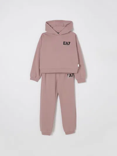 Ea7 Co-ords  Kids Color Pink