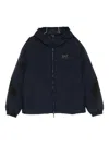 Ea7 Emporio Armani Coats Blue In Blue