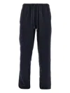 Ea7 Corduroy Track Pants In Blue
