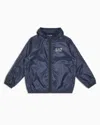 Ea7 Core Identity Boy Technical-fabric Jacket In Navy_blue