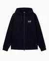 Ea7 Core Identity Cotton-blend Hooded Sweatshirt