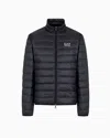 Ea7 Core Identity Packable Down Jacket In Black