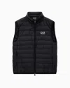 Ea7 Core Identity Packable Gilet In Black