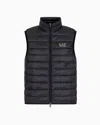 Ea7 Core Identity Packable Gilet In Black