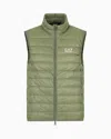 Ea7 Core Identity Packable Gilet In Green