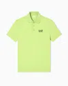 Ea7 Core Identity Stretch-cotton Polo Shirt