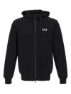 Ea7 Logo-print Zip-up Hoodie