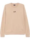 Ea7 Core Identity Sweatshirt In Neutrals