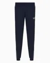 Ea7 Core Identity Technical-fabric Joggers In Blue