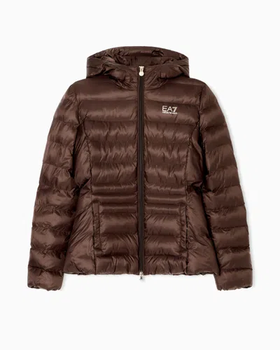 Ea7 Core Lady Nylon Padded Jacket