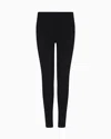 Ea7 Core Lady Stretch Cotton Jersey Leggings