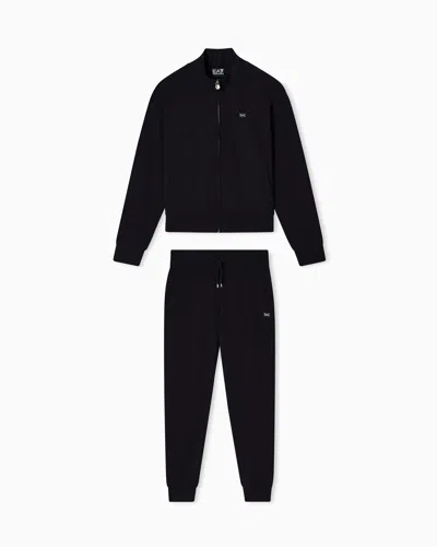 Ea7 Core Lady Stretch-cotton Tracksuit