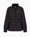 Ea7 Core Lady Technical Fabric Jacket In Black