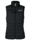 Ea7 Emporio Armani Insulated Vest With Logo In Black