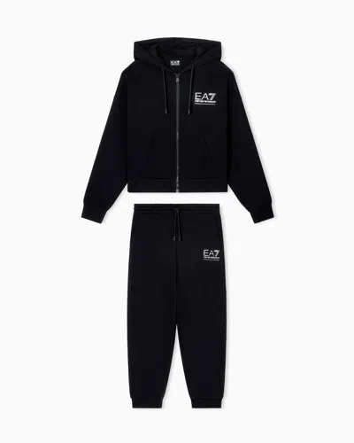EA7 COTTON-BLEND VISIBILITY TRACKSUIT
