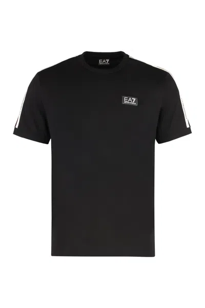 EA7 EA7 COTTON CREW-NECK T-SHIRT
