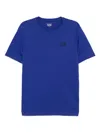Ea7 Cotton T-shirt In Blue