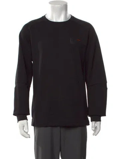 Pre-owned Ea7 Crew Neck Long Sleeve Sweatshirt In Black