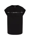 Ea7 Crew Neck Top In Black