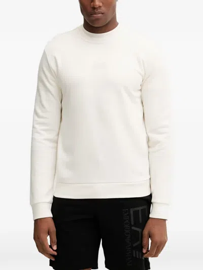 Ea7 Crew-neck Sweatshirt In Gray
